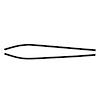 Standard Windowfelt Weather Strip Kit 1969-82 Corvette Coupe - image 1