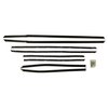 F228-2 Window Felts for 1969 Pontiac GTO Convertible - image 1