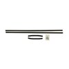F231-10 4 Piece Window Felt Kit for 1969-1970 Ford Mustang Coupe - image 1