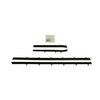 F234-20 4 Piece Outer Only Window Felts for 1967 GM F-Body Convertible - image 1