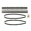 F242-5 Window Felts for 1970 Oldsmobile Cutlass 2 Door Sedan - image 1