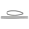 F242-80 Outer Only Window Felts W/Special Mouldings for 1970-1972 Oldsmobile Cutlass Hardtop - image 1