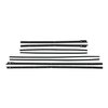 F244-5 Window Felts W/Special Mouldings for 1965 Buick Skylark Hardtop - image 1