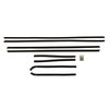 F250-4 Window Felts W/O Mouldings for 1968-1969 Ford Torino Hardtop - image 1
