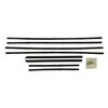F252-1 Window Felts for 1963-1965 Ford Falcon Hardtop - image 1