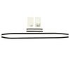 F511 Outer Only Window Felts for 1971-1974 Dodge Challenger Hardtop - image 1