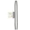 F513 Outer Only Window Felts for 1971-1974 Plymouth Cuda Hardtop - image 1
