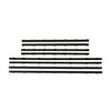 F597 Window Felts for 1957-1959 Dodge Desoto 2 Door Sedan