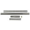 F605 Window Felts for 1968 Ford Galaxie XL 2 Door Hardtop - image 1