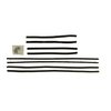 F614 Window Felts for 1966-1970 Ford Falcon 2 Door Sedan - image 1