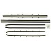 F630 Window Felts for 1961 Pontiac Catalina 2 Door Hardtop - image 1