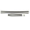 F640-0 Window Felts for 1969-1970 Chevrolet Impala Outer Only - image 1