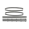 O203-3 Window Felt Kit for 1968-1969 Chevrolet Chevelle, 2 Door Sedan - image 1