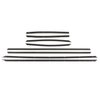 O221-7 Window Felt Kit for 1969-1970 Chevrolet Impala Sport 2 Door Hardtop - image 1