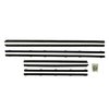 O239-3 Window Felt Kit W/Special Moulding for 1965 Oldsmobile Cutlass 2 Door Sedan - image 1