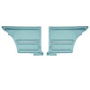 Standard Rear Door Panel Pad 1967 Camaro/Firebird Coupe - image 1