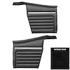 Standard Rear Door Panel Pad 1968 Camaro Convertible - image 1
