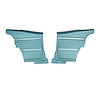 Standard Rear Door Panel Pad 1968 Camaro Coupe - image 1