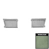 Standard Rear Door Panel Pad 1969 Camaro Convertible - image 1