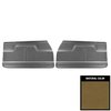 PD249-3 Front Door Panels for 1971 Chevrolet Chevelle, Pre-Assembled Jade Green - image 1