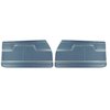 PD249-6 Front Door Panels for 1971 Chevrolet Chevelle, Pre-Assembled Blue - image 1