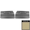 PD249-9 Front Door Panels for 1971-1972 Chevrolet Chevelle, Pre-Assembled Covert - image 1