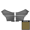 Standard Rear Door Panel Pad 1968 Chevelle Coupe - image 1