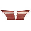 Standard Rear Door Panel Pad 1969 Nova 2-Door Sedan - image 1