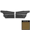 PD606-1C Rear Door Panels for 1969 Firebird Hardtop Standard Pre-Assembled Mustard Gold - image 1