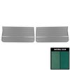 PDO267 Pre-Assembled Gold Edition, Front Door Panels for 1965 Chevrolet Chevelle, 2 Tone Aqua - image 1