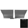 PDO300C Pre-Assembled Gold Edition, Rear Door Panels for 1964 Chevelle, Hardtop Black - image 1