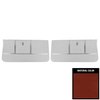 PDO301 Pre-Assembled Gold Edition, Front Door Panels for 1964 Chevrolet Chevelle, Red - image 1