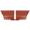 PDO301C Pre-Assembled Gold Edition, Rear Door Panels for 1964 Chevelle, Hardtop Red - image 1