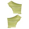 PDO314C Pre-Assembled Gold Edition, Rear Door Panels for 1968 Chevelle, Hardtop Ivy Gold - image 1