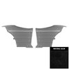 PDO440C Pre-Assembled Gold Edition, Rear Door Panels for 1968 GTO/Lemans Hardtop Black - image 1