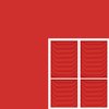 RM-AK210A2X2 Sport Mod I Material Accessory Kit 10yd Red Vinyl Red Inserts Red Stitch - image 1