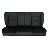 RM-BA11X1X 60 in. Sport Mod I Bench Seat Black Vinyl Wide Black Insert Black Thread w/o Cupholder - image 1