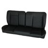 RM-BA11X1X 60 in. Sport Mod I Bench Seat Black Vinyl Wide Black Insert Black Thread w/o Cupholder - image 2