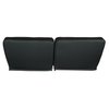 RM-BA11X1X 60 in. Sport Mod I Bench Seat Black Vinyl Wide Black Insert Black Thread w/o Cupholder - image 4