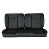 RM-BA11X6X 60 in. Sport Mod I Bench Seat Black Vinyl Wide Black Insert White Thread w/o Cupholder - image 1