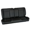RM-BA11X6X 60 in. Sport Mod I Bench Seat Black Vinyl Wide Black Insert White Thread w/o Cupholder - image 2