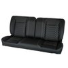 RM-BA11X6X 60 in. Sport Mod I Bench Seat Black Vinyl Wide Black Insert White Thread w/o Cupholder - image 3
