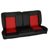 RM-BA12X1C 60 in. Sport Mod I Bench Seat Black Vinyl Wide Red Insert Black Thread w/Cupholder - image 3