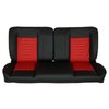 RM-BA12X1X 60 in. Sport Mod I Bench Seat Black Vinyl Wide Red Insert Black Thread w/o Cupholder - image 1