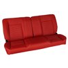 RM-BA22X6X 60 in. Sport Mod I Bench Seat Red Vinyl Wide Red Insert White Thread w/o Cupholder - image 3