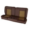 RM-BA35X3C 60 in. Sport Mod I Bench Seat Brn Vinyl Camel/Beige Insert Brn Thread w/Cupholder - image 3