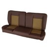 RM-BA35X3X 60 in. Sport Mod I Bench Seat Brn Vyl Camel/Beige Insert Brn Thread w/o Cupholder - image 3