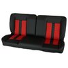 RM-BB1211X 60 in. Sport Mod II Bench Seat Black Vinyl Red/Black Insert Black Thread w/o Cupholder - image 3