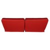 RM-BB2122C 60 in. Sport Mod II Bench Seat Red Vyl Thin Black/Red Insert Red Thread w/Cupholder - image 4