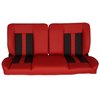 RM-BB2122X 60 in. Sport Mod II Bench Seat Red Vyl Thin Black/Rd Insert Red Thread w/o Cupholder - image 1